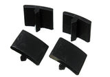 Energy Suspension Hyper-Flex Rear Bump Stop Set for 2005-2007 Ford F-250 and F-350 Super Duty with 2WD/4WD - Black Part #4.9105G