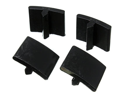 Energy Suspension Hyper-Flex Rear Bump Stop Set for 2005-2007 Ford F-250 and F-350 Super Duty with 2WD/4WD - Black Part #4.9105G