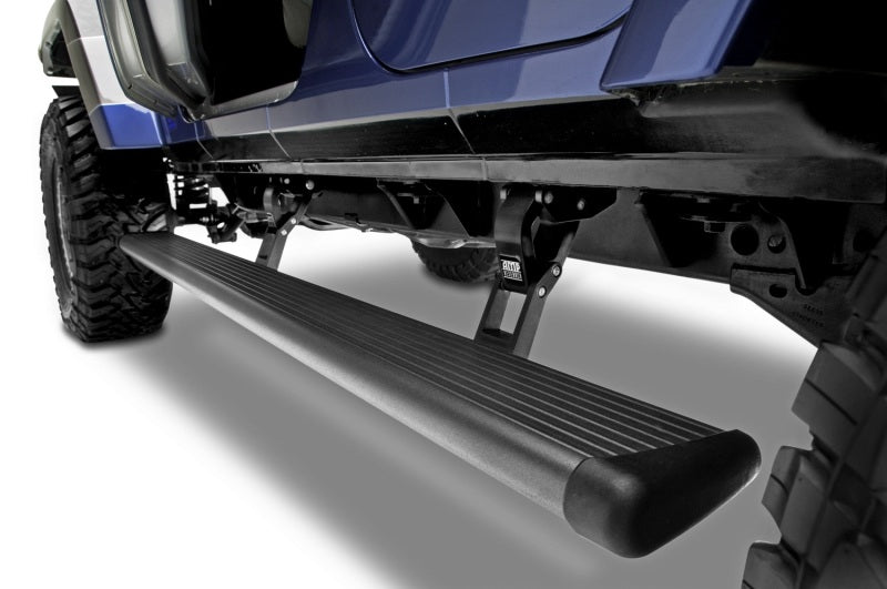 AMP Research PowerStep Automatic Running Board for Jeep Wrangler JK 4-Door (2007-2018) - Black