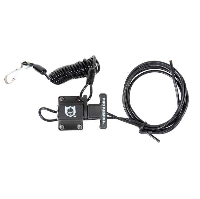 PRO ARMOR A040021 Tether Switch Bar Mount for ATV and UTV Handlebar - Black