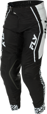 Fly Racing Evolution DST DBK Pants for ATV and Off-Road Vehicles, Size 28, Black/White/Red