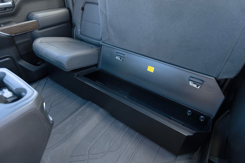 Tuffy Products 352-01 Underseat Lockbox for Chevy Silverado and GMC Sierra Crew Cab 2019-2024