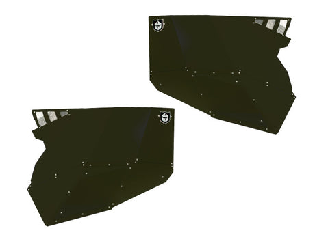 PRO ARMOR P159228RBL Stealth Half Door Black for Polaris RZR 900 and S Models