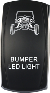 Open Trail SM106-021 Bumper Lights LED Switch Pro Backlit for Jeep and Truck Vehicles