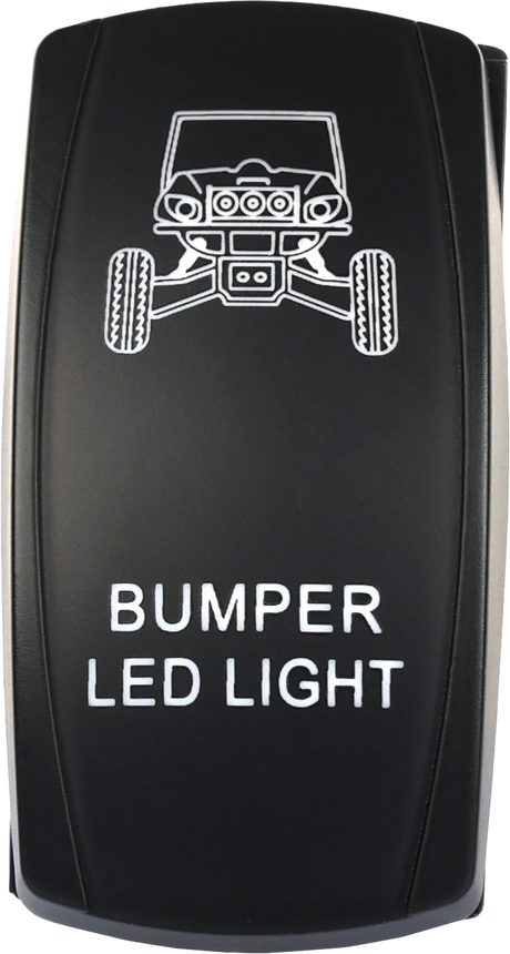 Open Trail SM106-021 Bumper Lights LED Switch Pro Backlit for Jeep and Truck Vehicles