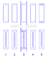 King Engine Bearings Jeep 350CI 5.7L Main Bearing Set