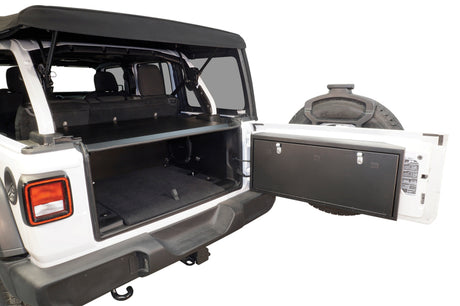 Tuffy Products Deluxe Cargo Enclosure for Jeep Wrangler JL with OEM Subwoofer (Part Number 351-01)