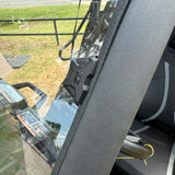 Seizmik Tool Less Windshield for UTVs with Polycarbonate Construction, Fits Polaris RZR and More