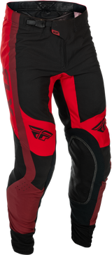Fly Racing Lite Pants Black/Red Size 34 – Motorcycle Riding Gear for Off-Road and Motocross
