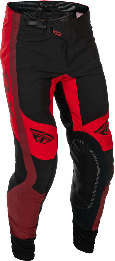 Fly Racing Lite Pants Black/Red Size 34 – Motorcycle Riding Gear for Off-Road and Motocross