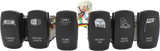 XTC Power Products PCS-64-PRO Plug N Play Power Control with 6 Switches for Automotive and Truck Applications