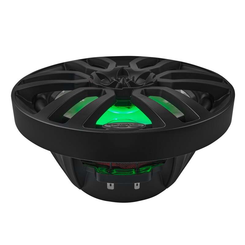 DS18 NXL Series 8-Inch Marine Coaxial Speakers with RGB Lighting – Black, Powersports & Marine Vehicle Fitment