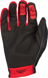 Fly Racing Lite Gloves Black/Red X-Small for Offroad & MX Motorcycles