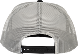 Fly Racing Fly Trucker Hat Grey with Adjustable Snapback for Off-Road and Street Vehicles