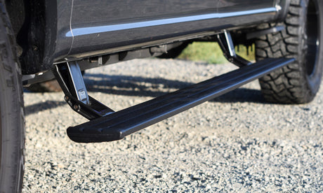 AMP Research PowerStep Smart Series Running Boards for 2019-2020 Ram 1500 with In-App Manual Override and LED Lighting Control