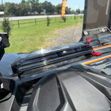 Seizmik Tool Less Windshield Polycarbonate UV Resistant for Polaris RZR 900, 1000, 200, 700, XP, and General Models