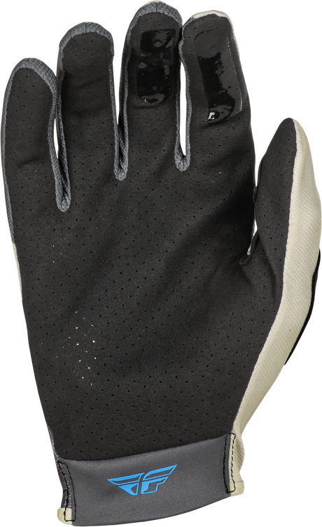 FLY RACING Lite Vice Gloves for Motorcycles - Light Grey, Pink, Coral - Large