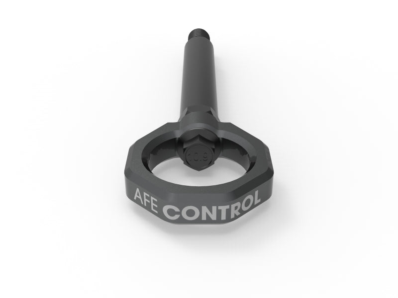 aFe Control Front and Rear Tow Hook for BMW M2 G87 (2023-2025) with Gray Finish