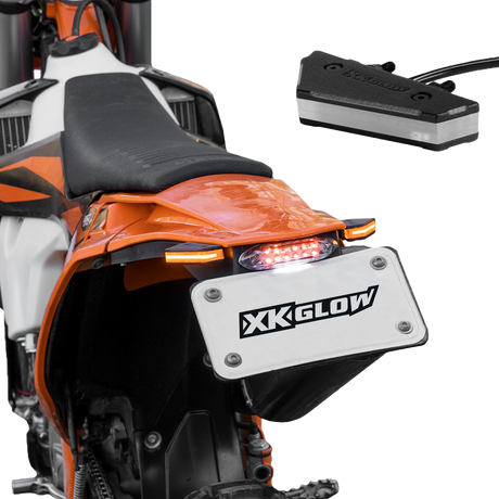 XK GLOW Blade Pro LED Turn Signals with Multiple Mounting Options for Off-Road Vehicles, Fits Motorcycle, ATV & UTV
