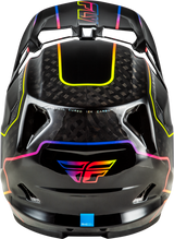 Fly Racing Werx R Flow Carbon Helmet for Motorcycle - Black Carbon/Black/Medium - Lightweight Impact Protection for Off-Road and Street Vehicles