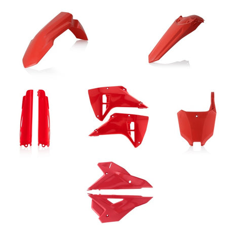 Acerbis 2025 Honda CRF250R & CRF450R Full Plastic Kit – Red