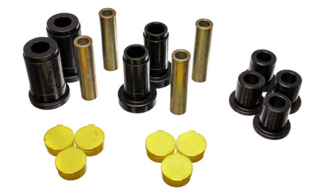 Energy Suspension 5.3137G Control Arm Bushing Set for Dodge Ram 1500 2002-2005 2WD - Front, Black