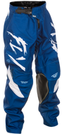 Fly Racing Kinetic Stoke Pant for Motocross - Navy/White, Size 24 - Compatible with Honda CRF250R, Kawasaki KX250, Yamaha YZ250F, Suzuki RM-Z250, KTM SX250