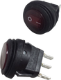 OPEN TRAIL Round Rocker Switch - Vehicle Lighting Control for ATV, UTV, Jeep, and Off-Rroad Vehicles