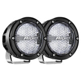 RIGID 36400 360 Series 4-inch Diffused RGB/2 RGBW LED Light Cover for Jeep Wrangler, Ford F-150, Chevrolet Silverado