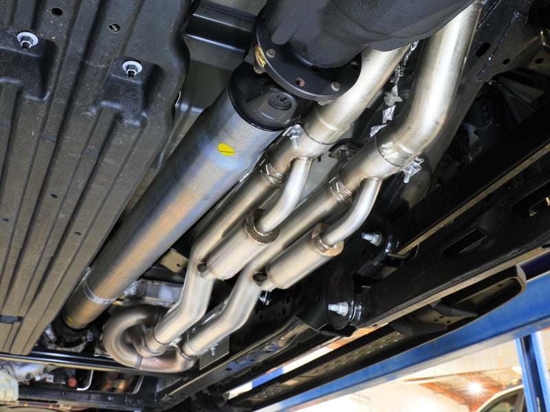aFe Vulcan Series Cat-Back Exhaust System for Ford F-150 Raptor 2021-2024 V6 3.5L / V8 - Part #49-33151-P