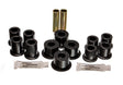 Energy Suspension 8.2107G Rear Leaf Spring Bushing Set for 1991-1994 Toyota Pickup 2WD – Black Performance Polyurethane