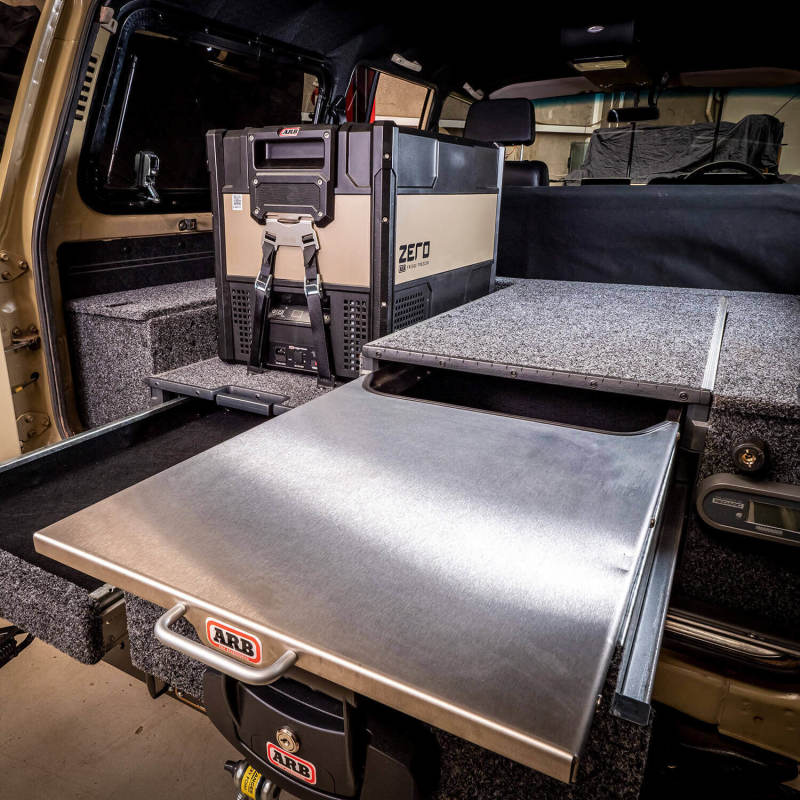 ARB R/Draw Table Stainless Steel for ARB Cargo Drawers RDTAB1355