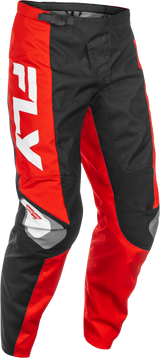 Fly Racing F 16 Pants for Motocross - California/Nevada Black/Red/White Size 38