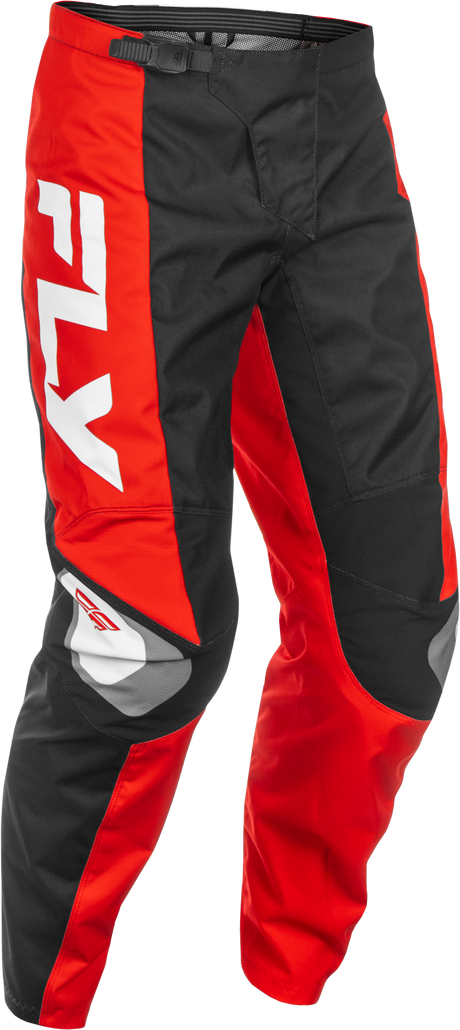 Fly Racing F 16 Pants for Motocross - California/Nevada Black/Red/White Size 38