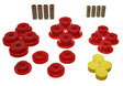 Energy Suspension 2.3106R Front and Rear Control Arm Bushing Set for Jeep Wrangler 2005-2006