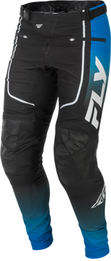 Fly Racing Rayce Bicycle Pants for BMX and Mountain Biking, Size 36, Blue/Black/White