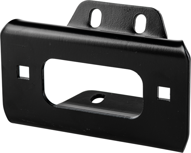 Open Trail Winch Mount for Jeep Wrangler and Gladiator with 2-Inch Bumper Fitment - Part 459-0660