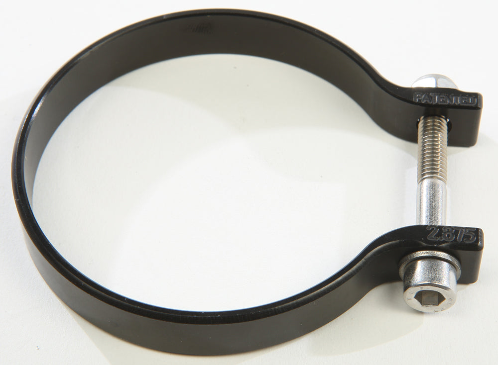 AXIA 2.875-Inch Black Strap Clamp for ATV/UTV Roll Cages – Universal Mounting Bracket with Adjustable Clamp