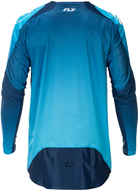 Fly Racing Evolution DST Jersey Blue/White for Mountain Bikes and Road Cycling, XL
