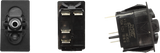 XTC Power Products SW12-NB000000 Dash Switch Body Momentary Blue Bottom for UTVs and Off-Road Vehicles