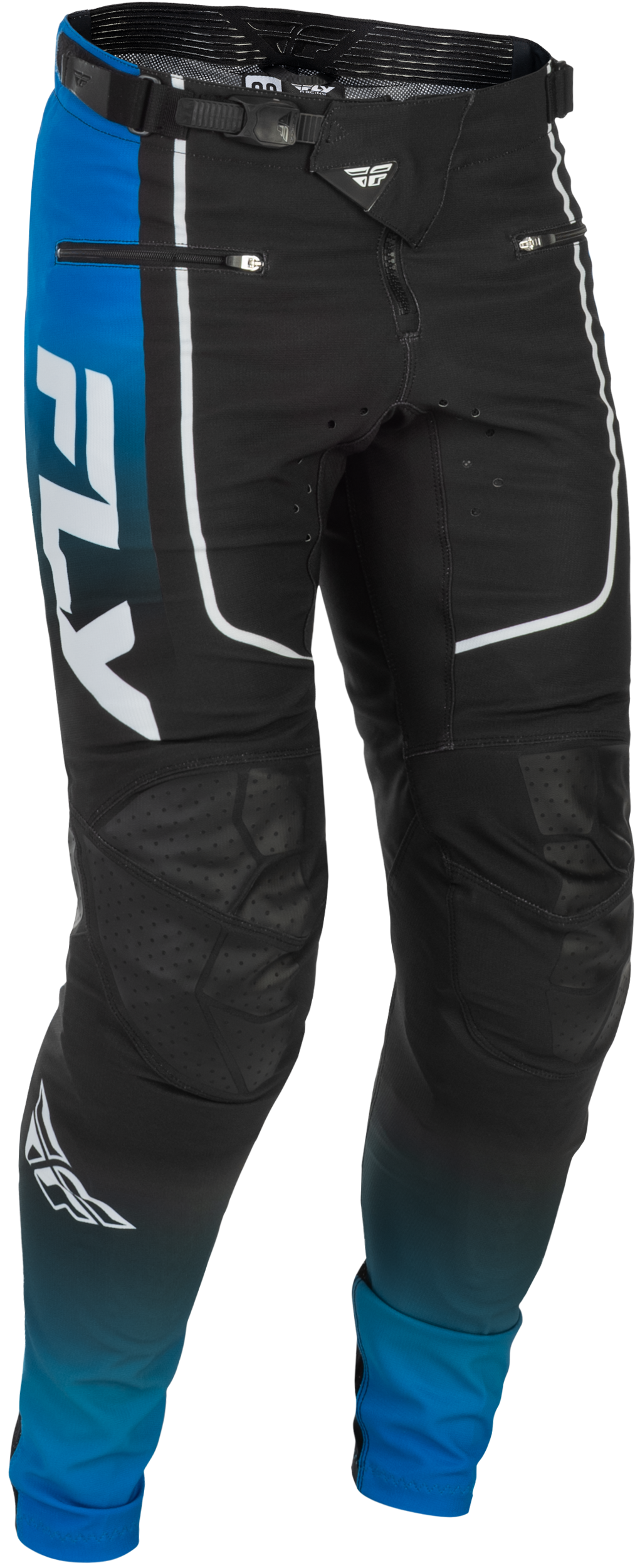 Fly Racing Youth Rayce Bicycle Pants for BMX and Mountain Biking, Size 22, Blue/Black/White