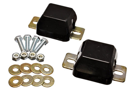 Energy Suspension Hyper-Flex Front Axle Bump Stop Set for 2002-2004 Ford F-250 Super Duty and 2003-2004 Ford F-250 Super Duty, Black