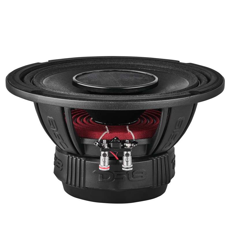 DS18 PRO-HY8.4B 8-Inch 250 Watt RMS 4 Ohm Mid-Range Loudspeaker with Water Resistant Cone for Automotive