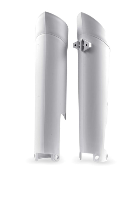 Acerbis 2113750002 Lower Fork Cover Set for KTM EXC/XC-W/SX/XC/XC-F/MX/Enduro Models - White