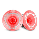 DS18 PRO-TW1L 3.8-inch Super Bullet Tweeter with RGB LED Lights, 120 Watts RMS, 1-inch Aluminum Voice Coil, 4 Ohm, Pair for Car Audio Systems