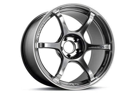 Advan RG-4 18x7.5 +47 Hyper Black Ring Wheel for Honda Accord, Toyota Camry, Mazda 6, Subaru Outback, Ford Fusion