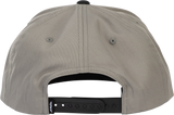 Fly Racing Half Wing Hat Grey with Snapback Closure – Adjustable Curved Bill for Motorcycle and ATV Riders