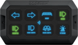 XK GLOW XK-CMD-KIT Xkcommand Switch Panel - 8 Channel LED Controller for Automotive Lighting