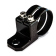 AXIA MODHW-BK Horizontal Whip Mount for Vehicles with ½ Inch Bar, Black with 2 Clamps