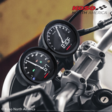 KOSO BA085101 Tnt 05r D60 Tachometer for Yamaha V-Star 650 and Honda Shadow 750